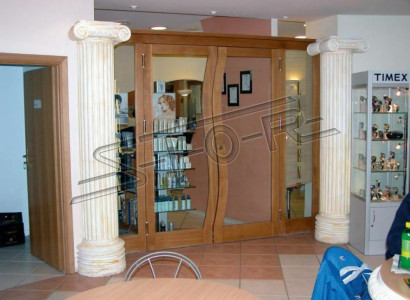 Sockel 30cm für Skulptur Design Figur Statue Garten Figuren Statuen